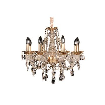 Люстра OML-74803-08  хрусталь и золото Omnilux Gadoni