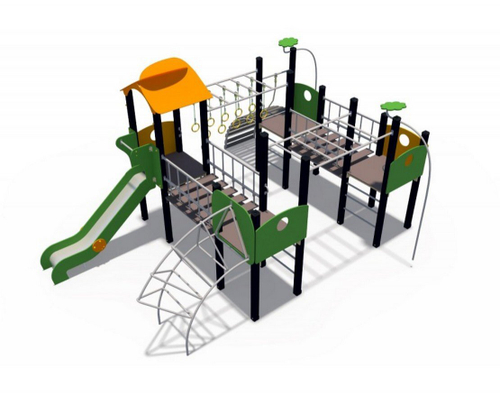 Игровой комплекс Геометрия металлический скат Н-1200 ДИО 10016