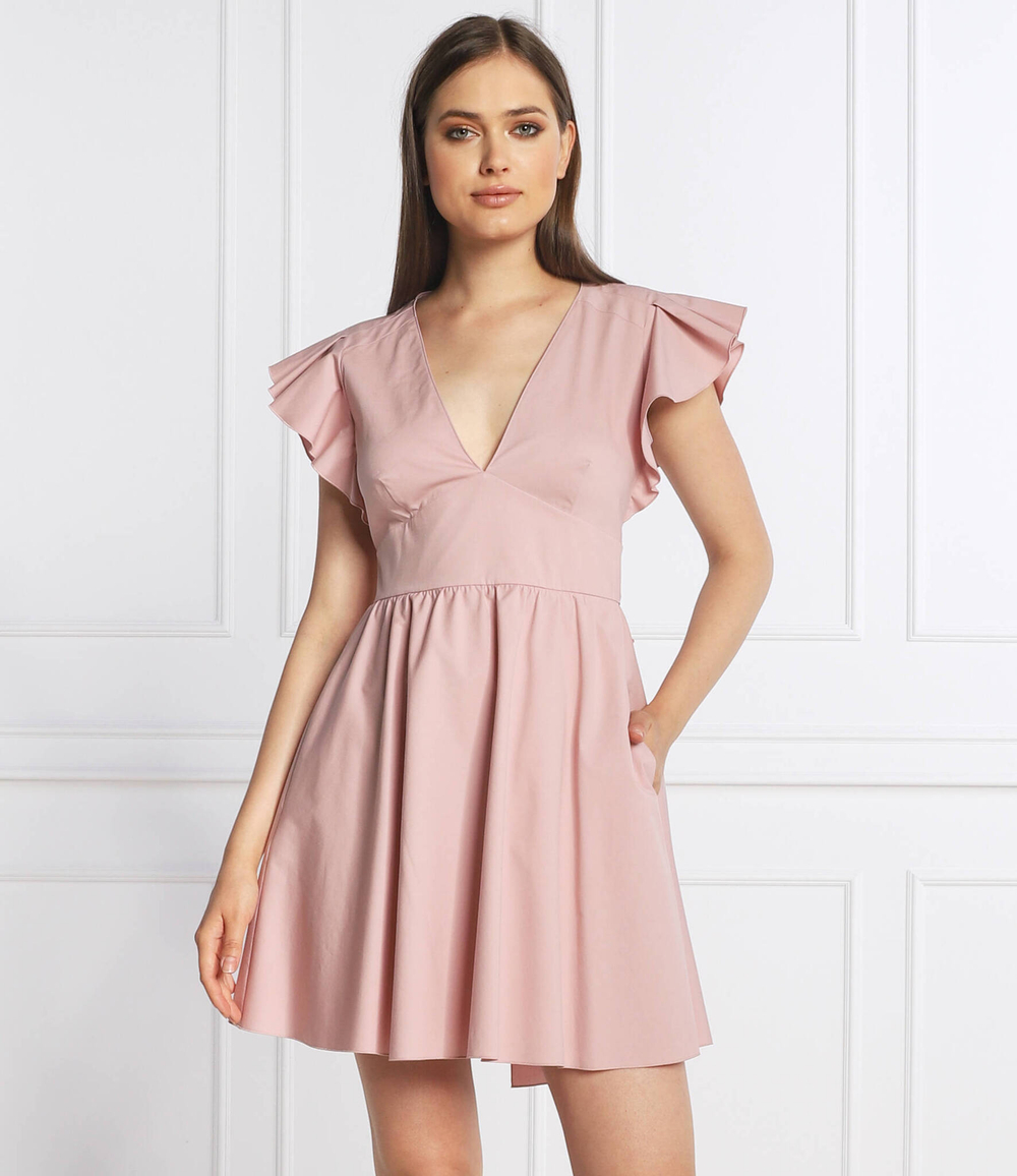 платье Red Valentino - розовый(XR0VAEF00VU)