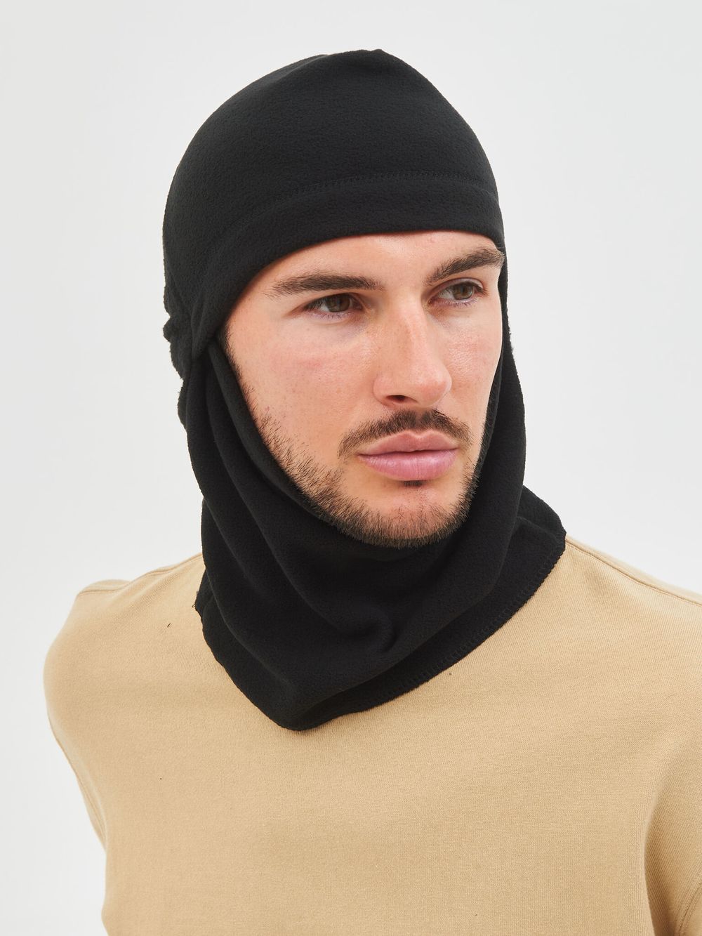 Балаклава Флис (280гр/м) цвет Черный