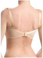 Бюстгальтер для фиксации экзопротеза молочной железы 75B, карман справа, Бежевый