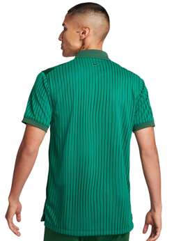 Теннисное поло Nike Polo Dri-Fit Heritage Print - Green