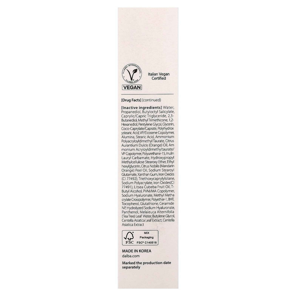 d'Alba, UV Essence Waterfull + Sunscreen, корректирующий розовый тон, SPF 50+, 50 мл (1,69 жидк. Унции)