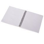 Тетрадь 48л., клетка, Alingar, гребень, блок офсет, мелованный картон стандарт), "The most powerful"