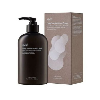 Dear, Klairs Крем для рук увлажняющий для ежедневного ухода - Daily comfort hand cream, 370г