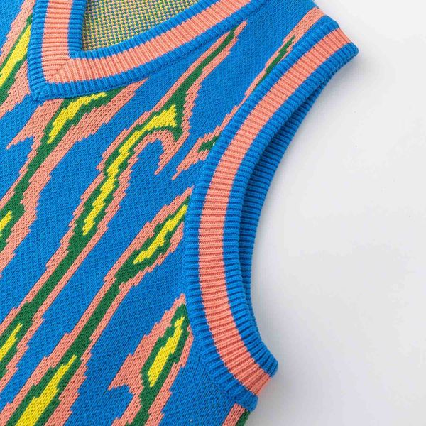 Жилет Вязаный Hellcome синий - фото 4