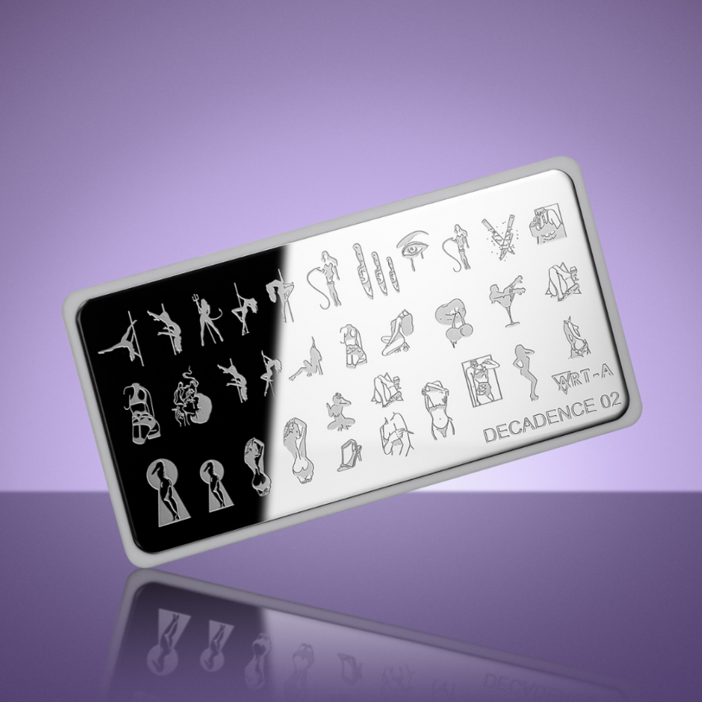 Пластина для стемпинга Art-A Decadence 02