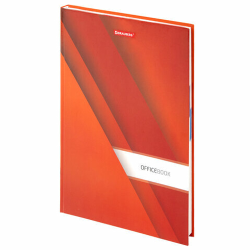 Блокнот БОЛЬШОЙ ФОРМАТ (215х295 мм) А4, 128 л., твердый, клетка, блок 4 цвета, BRAUBERG, "Стиль", 111592 И