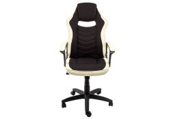 Компьютерное кресло Gamer черное / бежевое