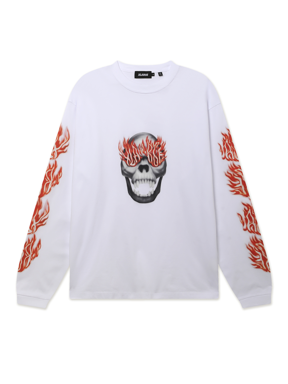 Мужской Лонгслив Skull In Flames