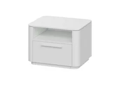 Тумба прикроватная Tammi 1 полка 1 ящик ширина 50 см (белый)