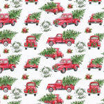 Бумага упаковочная 50х70 см «Зимнее путешествие» (1 лист)