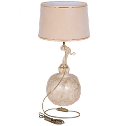 Настольная лампа Гранат Конфети Айвори