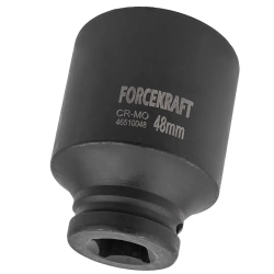 Головка ударная глубокая 3/4'', 48мм (6гр.) FORCEKRAFT FK-46510048