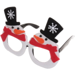 Очки карнавальные «Забавный снеговик»
