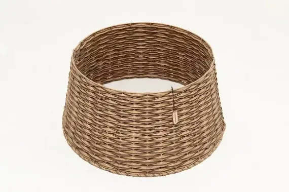 Корзина под елку Прованс 87*55*27 см., разборная, орех, ЕлкиТорг (87-219)