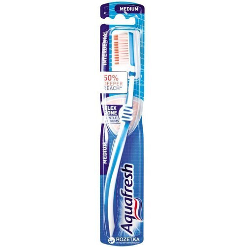Зубная щётка Аквафреш Стандарт (Средняя жёсткость)