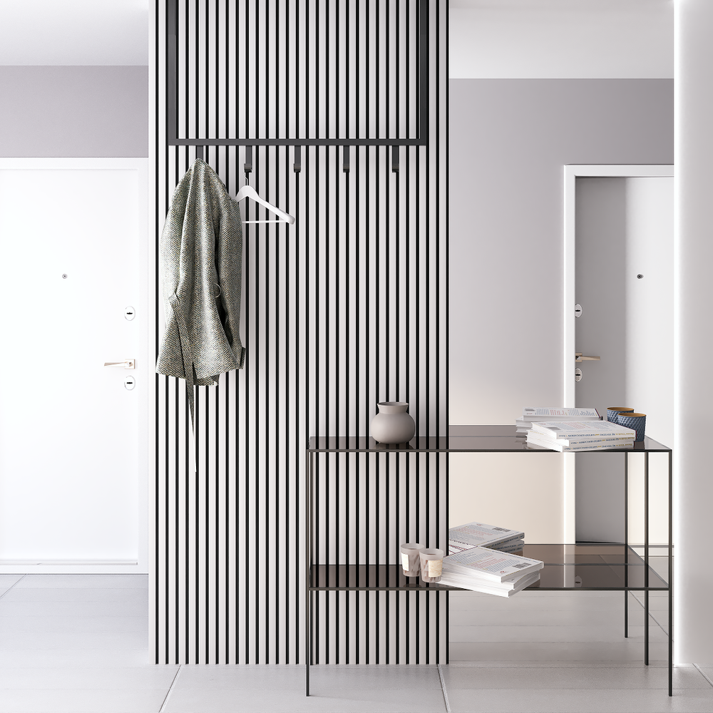 Панель Стеновая Акустическая Comfort (Комфорт), Стандарт, Белый, 2780х600х9 мм