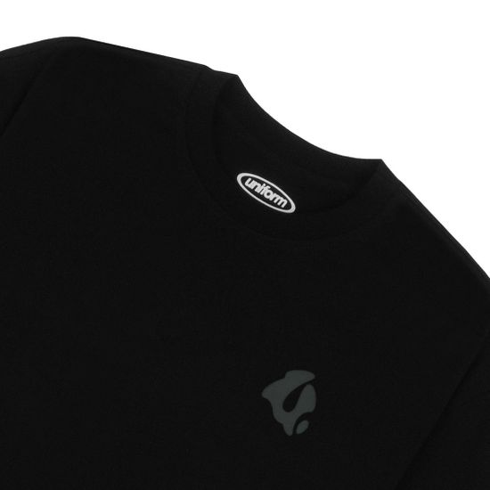 Футболка UNIFORM Relaxed Heavy Bubble чёрный