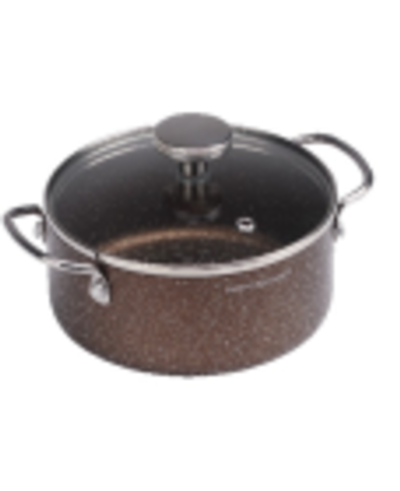 НМ 7767 кастрюля из алюм. с мрам. покр., кор, 1,2 л. (16см) (12 шт.)