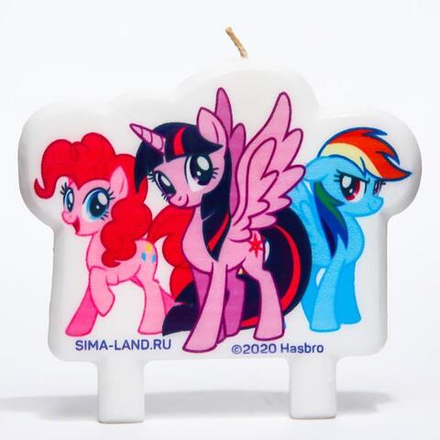 Свеча в торт "С Днем Рождения", Little Pony 5129896