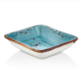 Салатник квадратный "Infinity" 10*10.5 см. фарфор By Bone