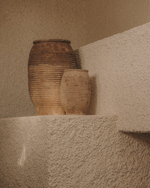 Llonga Набор из 2 терракотовых цветочных горшков с натуральной отделкой Ø 54/32 см