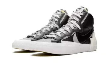 Кроссовки Nike Blazer Mid x Sacai Black/Grey