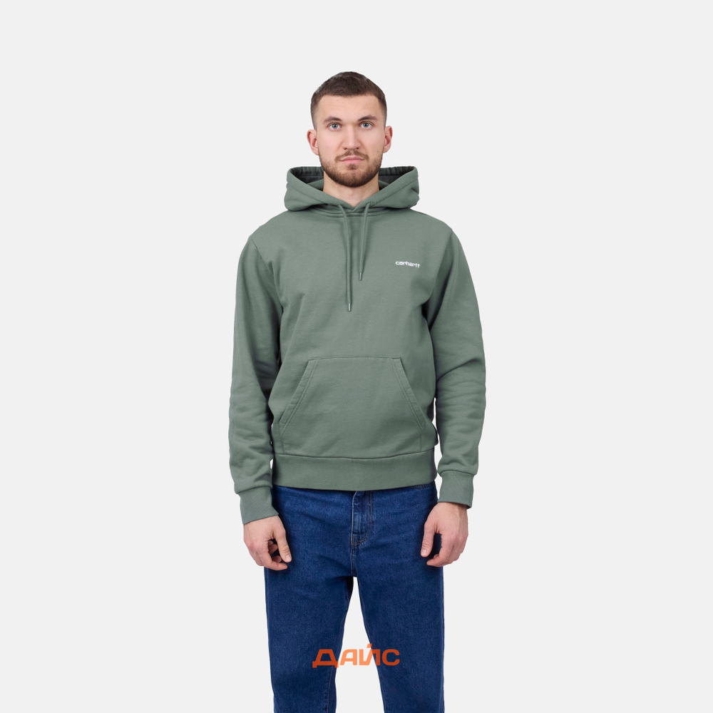 Толстовка мужская Carhartt WIP Script Embroidery Hooded