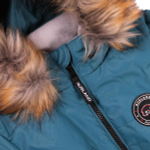 Комбинезон зимний д/мальчика, р.122 (Rusland) морск.волна А 31-22