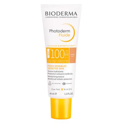 Солнцезащитный флюид Bioderma PHOTODERM MAX FLUIDE SPF100 - CLAIRE