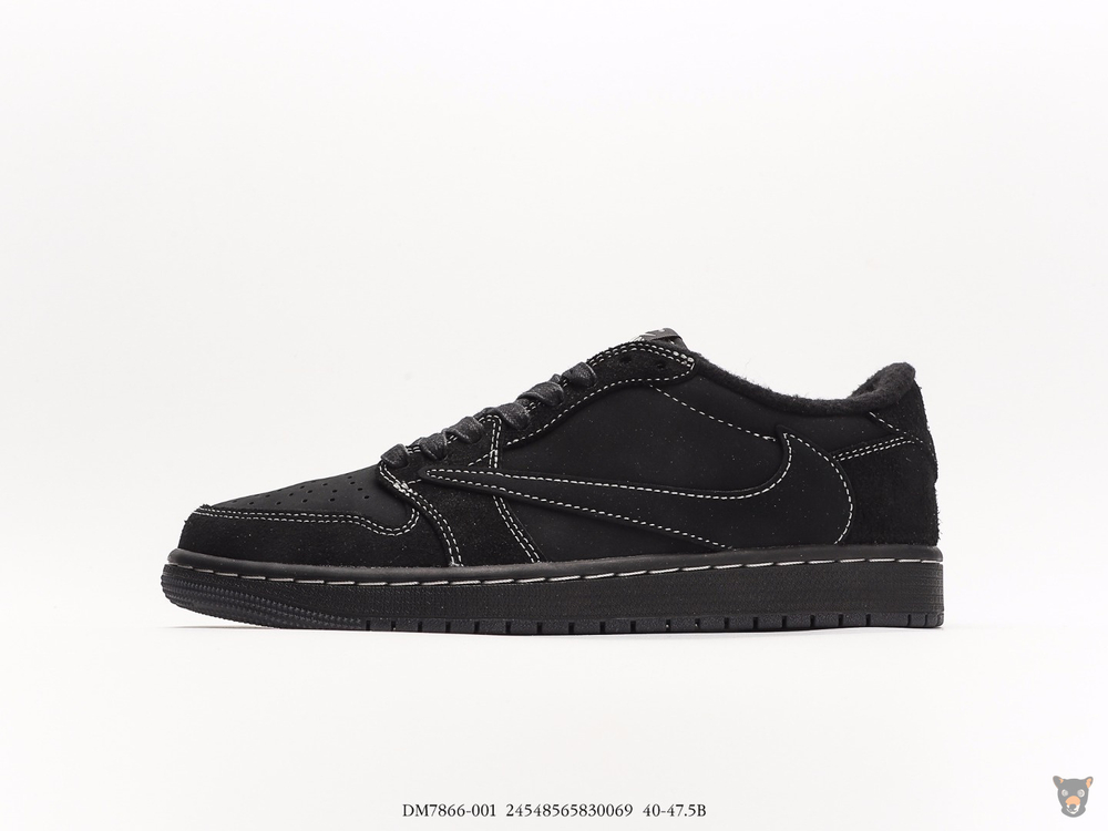 Кроссовки Travis Scott x Nike Air Jordan 1 Low "Phantom Black"