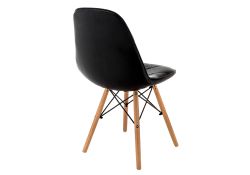 Деревянный стул Kvadro 1 black / wood