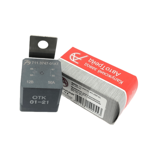 Реле силовое 4-х контактное 50А с кронштейном Авто Трейд