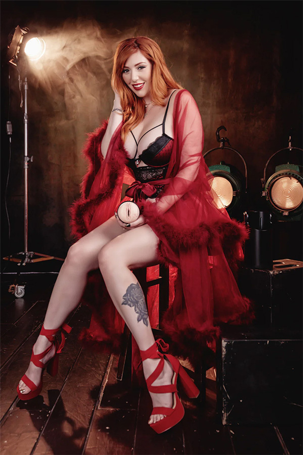 Мастурбатор-вагина 22,4см Kiiroo Feel Stroker Lauren Phillips