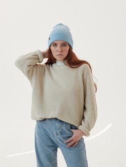 Шапка вязаная весенняя/осенняя МУЛА (Ниагара)