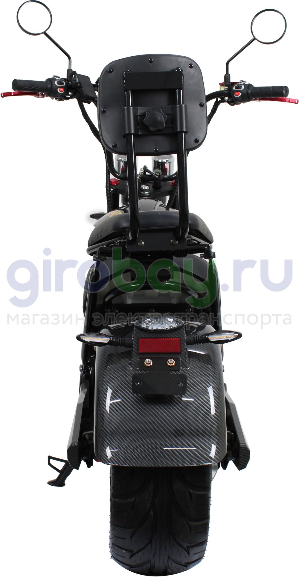 Электроскутер IKINGI HARLEY CHOPPER 4000W (60V/30Ah) - Чёрный Электроскутер IKINGI HARLEY CHOPPER 4000W (60V/30Ah) - Чёрный фото №3