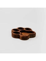 Деревянная менажница "Лапа" из кедра