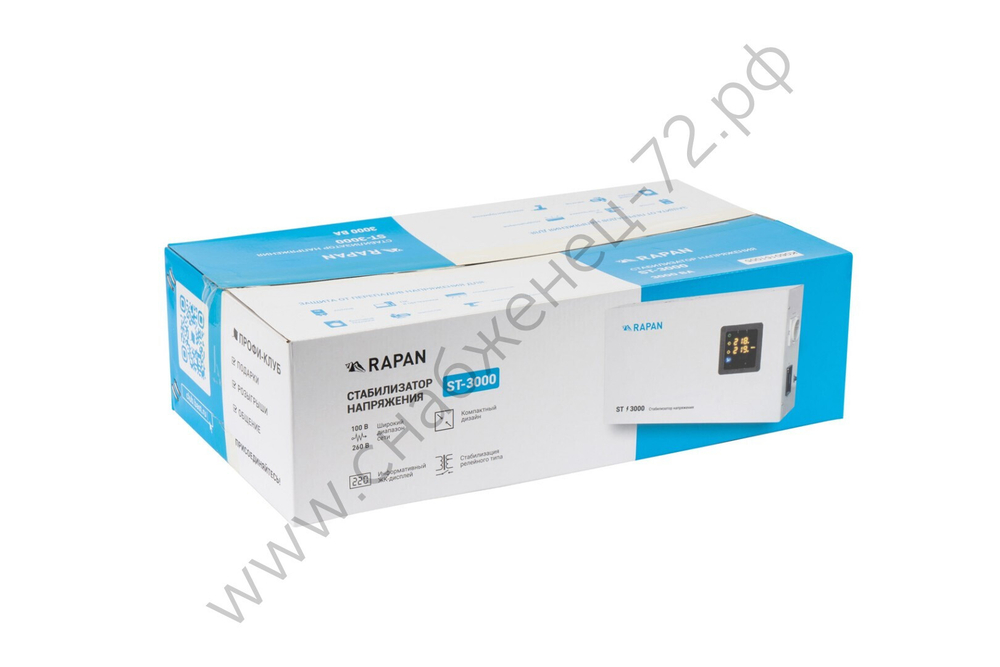 RAPAN ST-3000 стабилизатор сетевого напряжения, 3000ВА, Uвх. 100-260 В