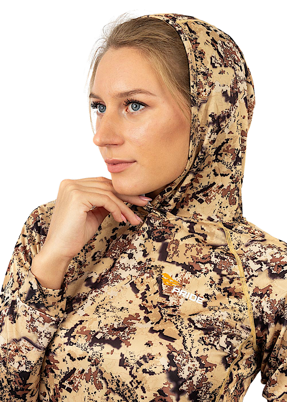 Джерси с капюшоном Nova-Tex Ocelot (Оцелот) PRLSH-02RDS Камыш (Лонгслив) Pride -