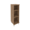 First Стеллаж средний узкий KSU-2 Дуб Табак 401*432*1260