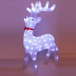 Фигура светодиодная «Северный олень» 41*20*75 см, 100 ламп LED, (авторежим), 220V, Белый