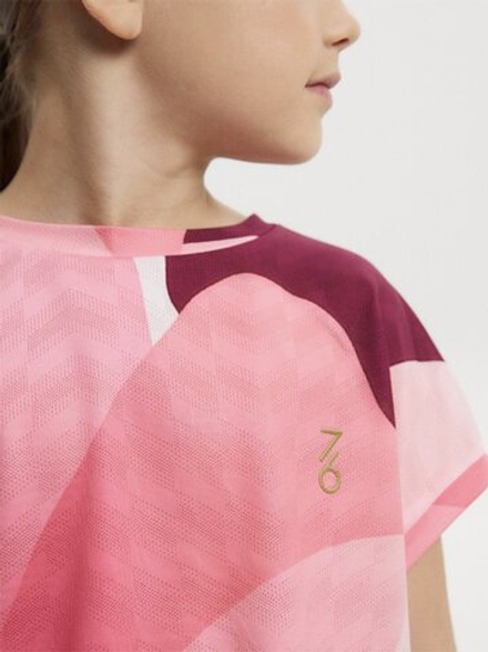 ОДЕЖДА ДЛЯ ТЕННИСА Девочки, Футболка SEVENSIX EVA T SHIRT 2.0 .