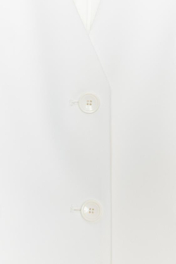 ZARA ПРИТАЛЕННЫЙ ЖИЛЕТ — ZW COLLECTION, ЭКРЮ