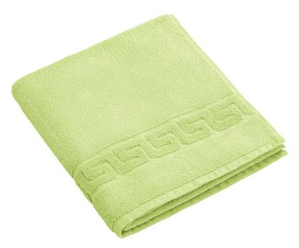 Полотенце 30x50 Weseta Dreamflor light green салатовое