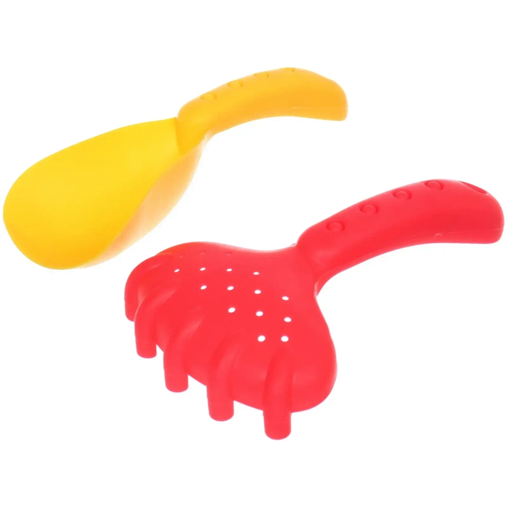 Набор для игры в песочнице «Тачка», 32*14 см, 5 предметов, микс