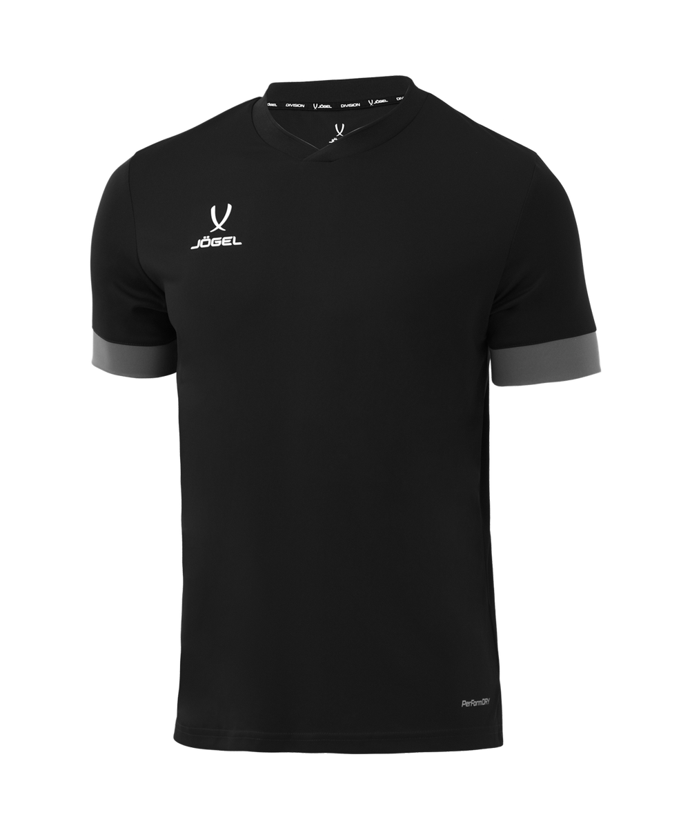 Футболка игровая DIVISION PerFormDRY Union Jersey, черный/темно-серый/белый