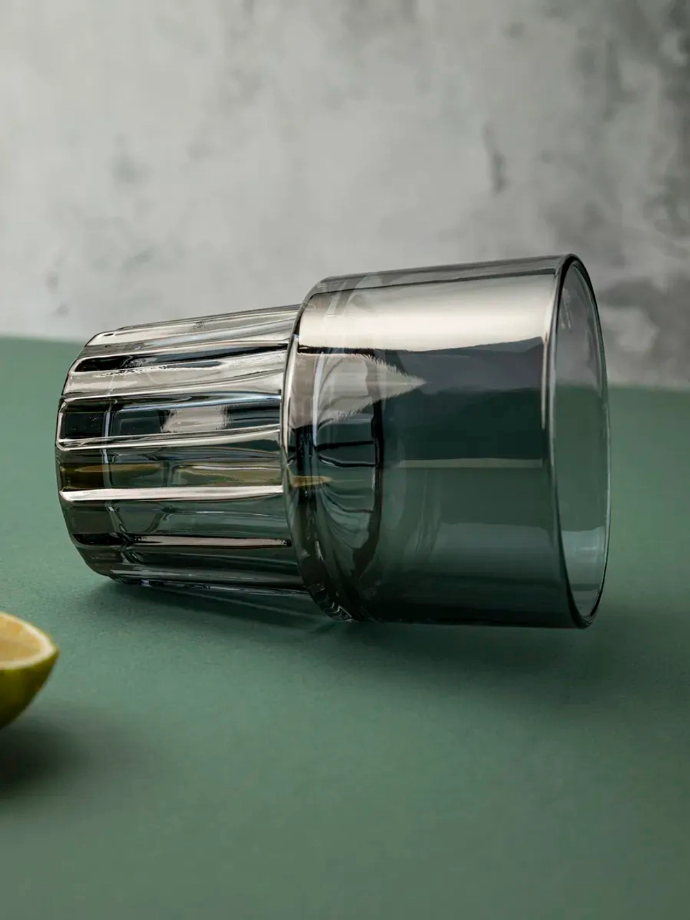 Набор универсальных бокалов, 340 мл. 6 шт. черные