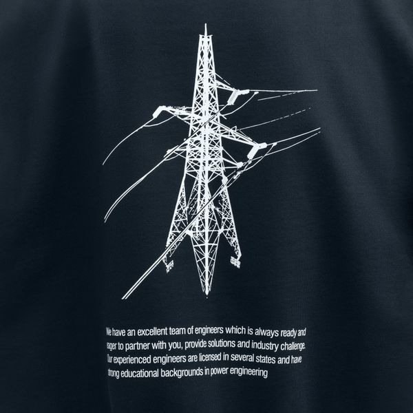 Толстовка Engineers Синяя - фото 3