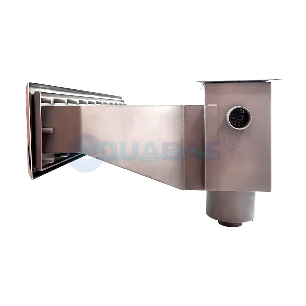 СК.15.8.1 Скиммер с камерой долива и расширенной горловиной под углом 6 градусов L=600мм 2"композит